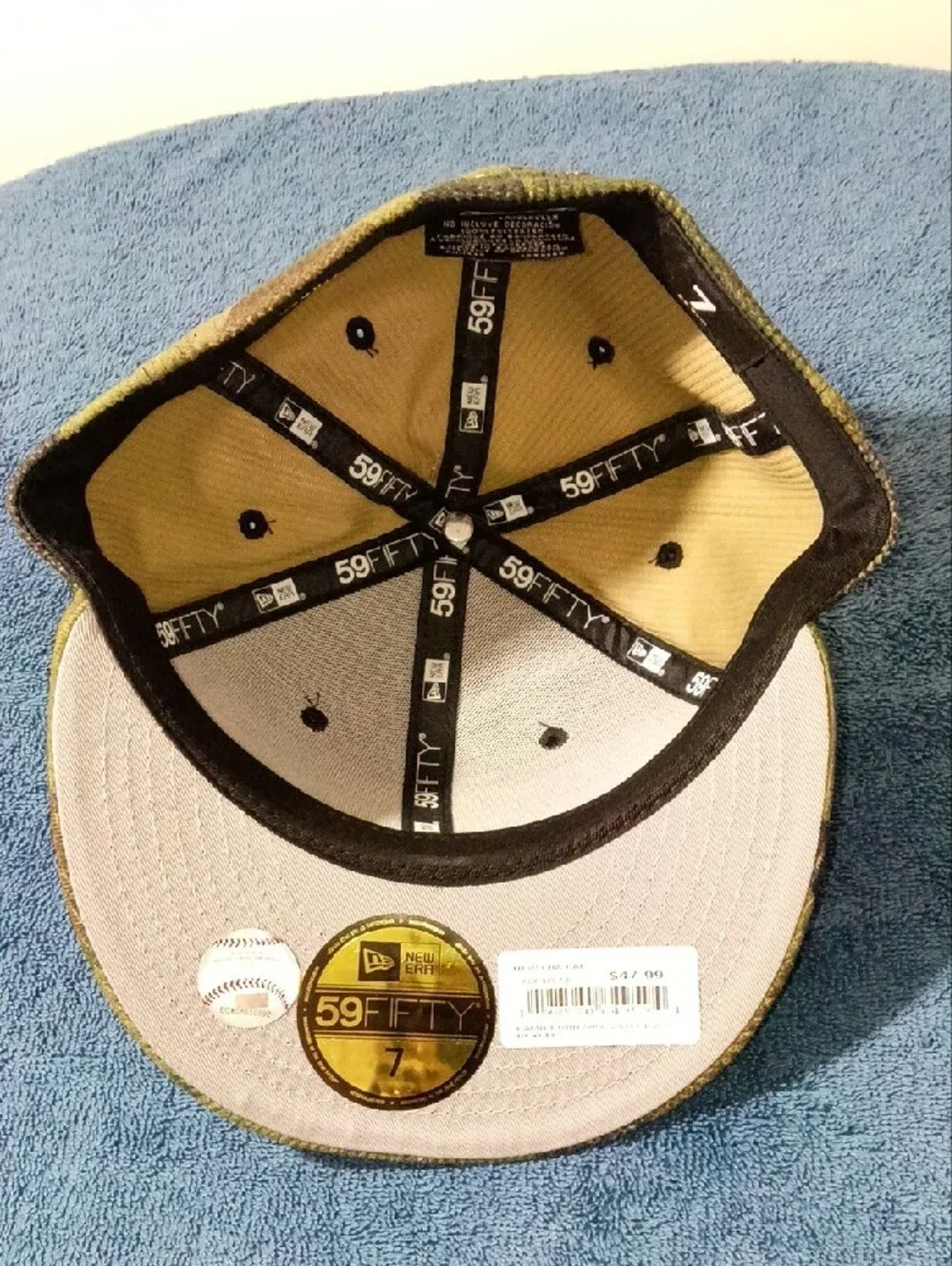 New Era Camo Baltimore Orioles Logo Hat - Green, Brown, Black, Orange